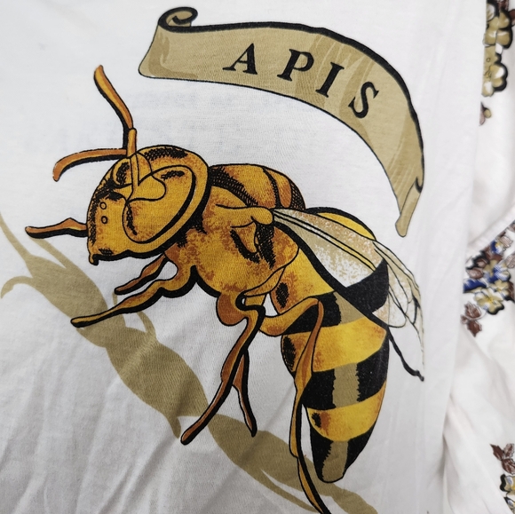 80s Byblos Bees & Ants Graphic Shirt - Picture 7 of 16